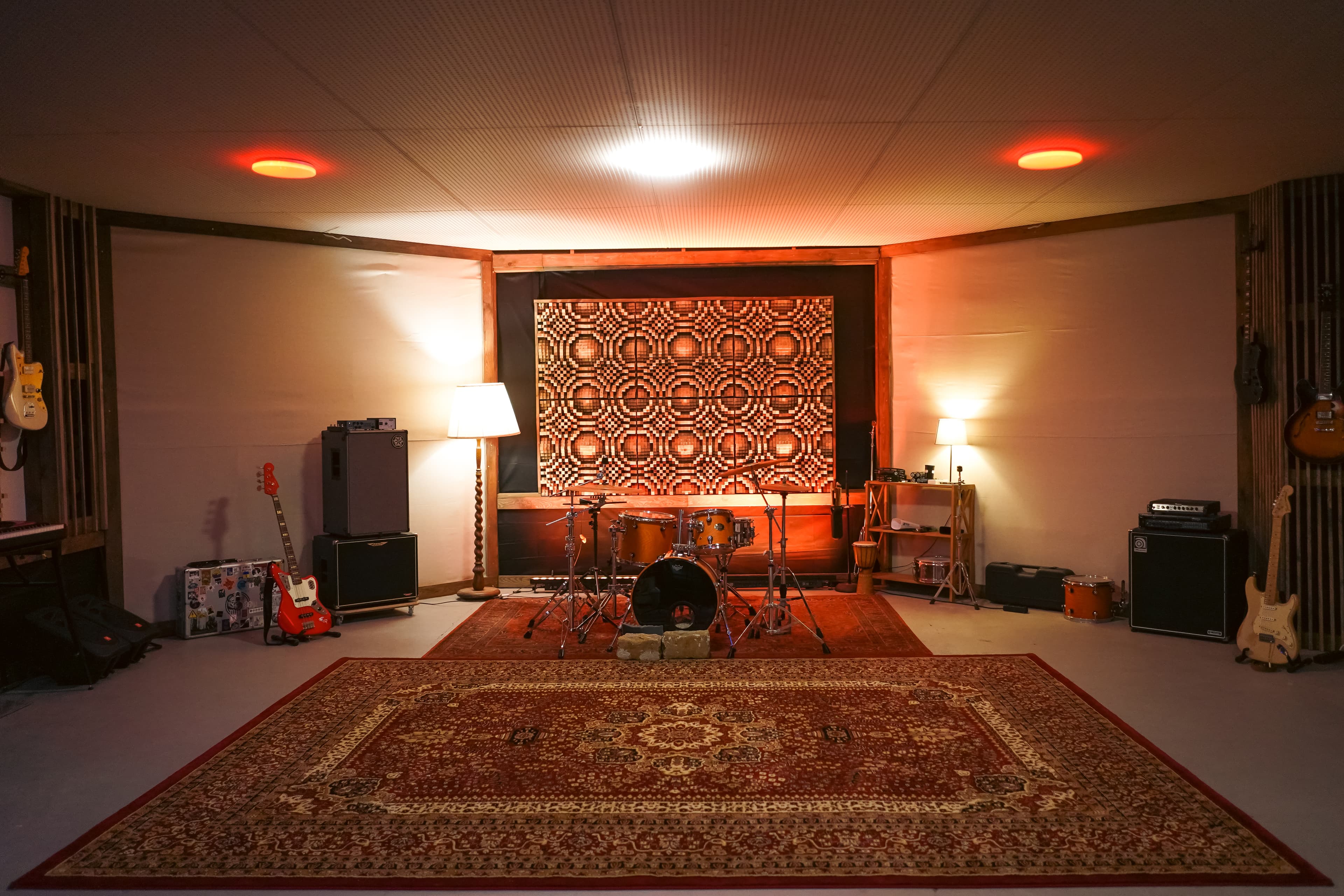 Gateris ierakstu studija — galvenā telpa